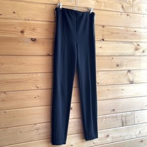 INC Black High Waist Skinny Pants women’s Size 6 with Side Zippers
